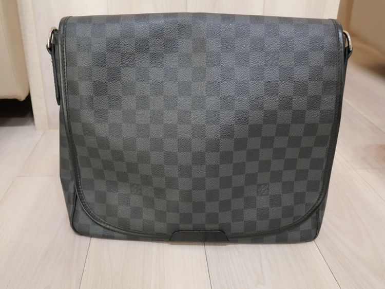 Louis Vuitton Pamier Graphite Bag LV Messenger size  