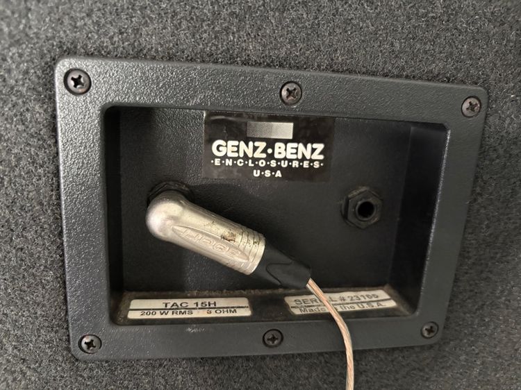 ลำโพง  15 นิ้ว สองทาง GENZ. BENZ. USA  สภาพใหม่มากเสียงดีครับเดิมๆสนใจเชิญครับเพาร์เวอร์มิกเจ็ดพันลำโพงเจ็ดพันครับผมสนใจโทรถามครับ รูปที่ 3