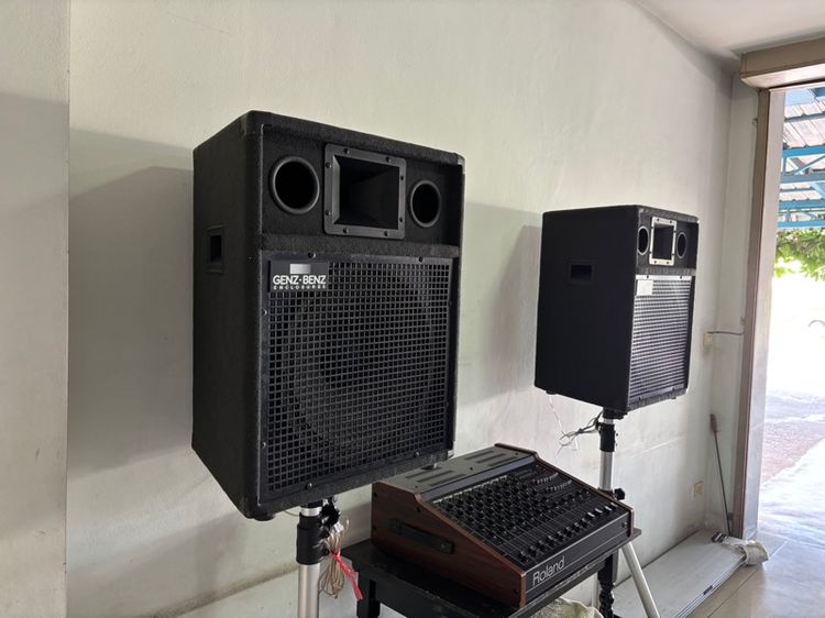 ลำโพง  15 นิ้ว สองทาง GENZ. BENZ. USA  สภาพใหม่มากเสียงดีครับเดิมๆสนใจเชิญครับเพาร์เวอร์มิกเจ็ดพันลำโพงเจ็ดพันครับผมสนใจโทรถามครับ รูปที่ 6