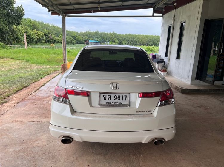 Honda Accord 2008 2.4 E i-VTEC เบนซิน ไม่ติดแก๊ส เกียร์อัตโนมัติ ขาว รูปที่ 4