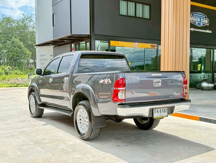 Toyota Hilux Vigo Champ 2011 Double Cab 2.5 E Pickup ดีเซล ไม่ติดแก๊ส เกียร์ธรรมดา เทา รูปที่ 4