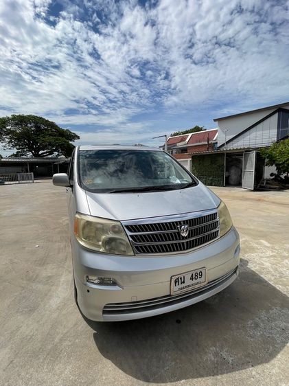 รถ Toyota Alphard 3.0 V6 สี เทา