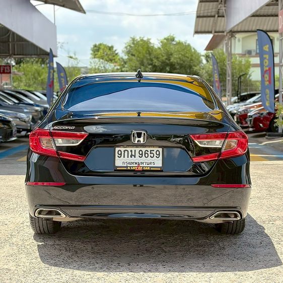 Honda Accord 2020 1.5 Turbo EL Sedan เบนซิน ไม่ติดแก๊ส เกียร์อัตโนมัติ ดำ รูปที่ 4
