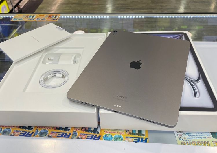 Apple 128 GB ipad Air6 13นิ้ว M2 128GB WiFi ใหม่แกะเช็ค