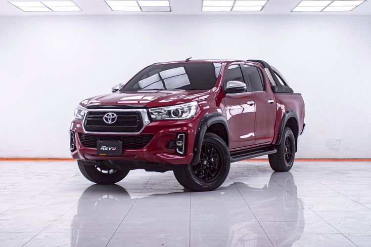 รถ Toyota Hilux Revo 2.4 G Prerunner สี แดง