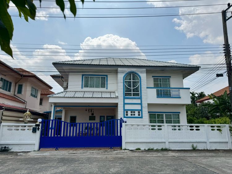 บ้านโซนสายไหม-หทัยราษฎร์บ้านเดี่ยวหลังริม หน้าบ้านไม่ติดใคร