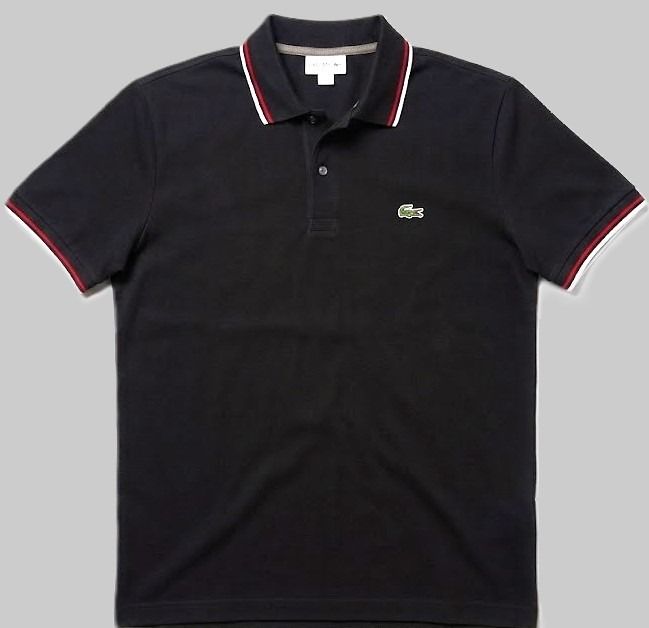 LACOSTE Regular Fit Short Sleeve Petit Piqué