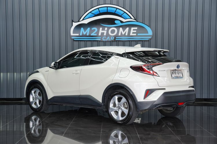 Toyota C-HR 2018 1.8 Hybrid Hi Utility-car ไฮบริด เกียร์อัตโนมัติ ขาว รูปที่ 4