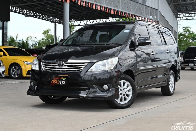 Toyota Innova 2012 2.0 V Utility-car เบนซิน ไม่ติดแก๊ส เกียร์อัตโนมัติ ดำ