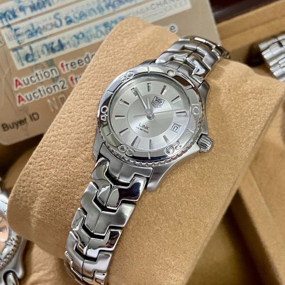 เงิน Tag Heuer Link G3 หน้า Silver Lady Size. 
