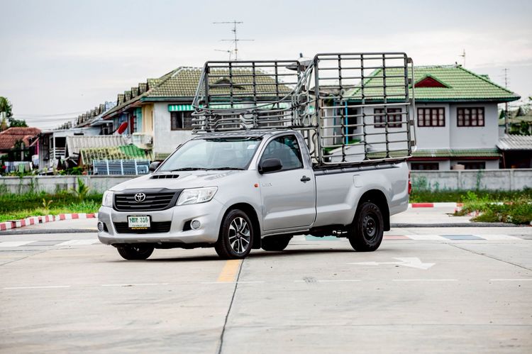 Toyota Hilux Vigo Champ 2015 2.5 J Single Cab Pickup ดีเซล เกียร์ธรรมดา เทา รูปที่ 3