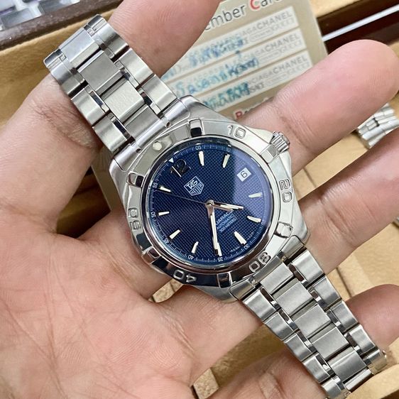 Tag Heuer Aquaracer หน้าลูกฟูกน้ำเงิน เครื่อง Auto King size