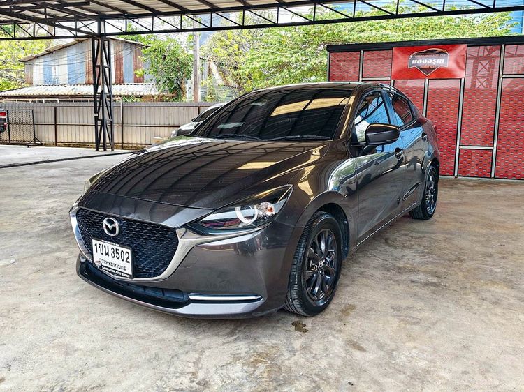 รถ Mazda Mazda 2 1.3 Skyactiv-G S Leather Sedan สี เทา