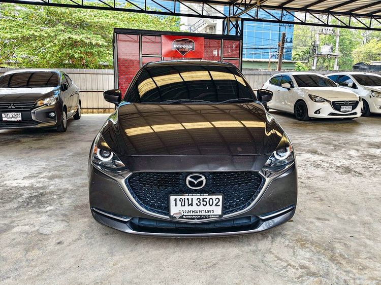 Mazda Mazda 2 2020 1.3 Skyactiv-G S Leather Sedan Sedan เบนซิน ไม่ติดแก๊ส เกียร์อัตโนมัติ เทา รูปที่ 2