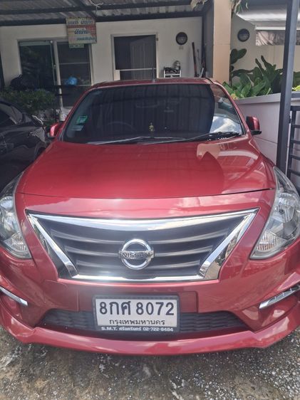 Nissan Almera 2019 1.2 E Sportech Sedan เบนซิน เกียร์อัตโนมัติ แดง รูปที่ 4