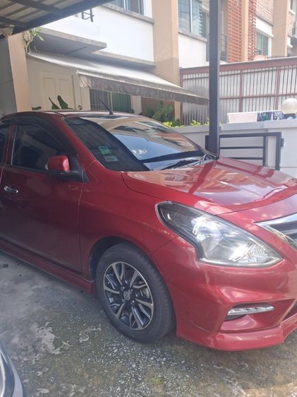 Nissan Almera 2019 1.2 E Sportech Sedan เบนซิน เกียร์อัตโนมัติ แดง รูปที่ 2