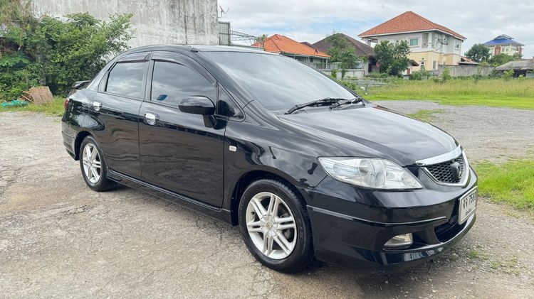 Honda City 2006 1.5 ZX A i-DSi Sedan เบนซิน ไม่ติดแก๊ส เกียร์ธรรมดา ดำ