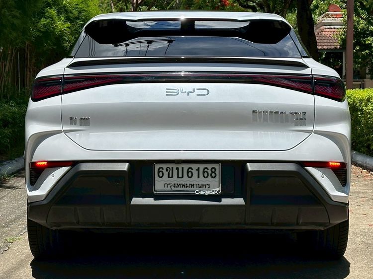 BYD Sealion 7 2025 AWD Performance Utility-car ไฟฟ้า ไม่ติดแก๊ส เกียร์อัตโนมัติ ขาว รูปที่ 4