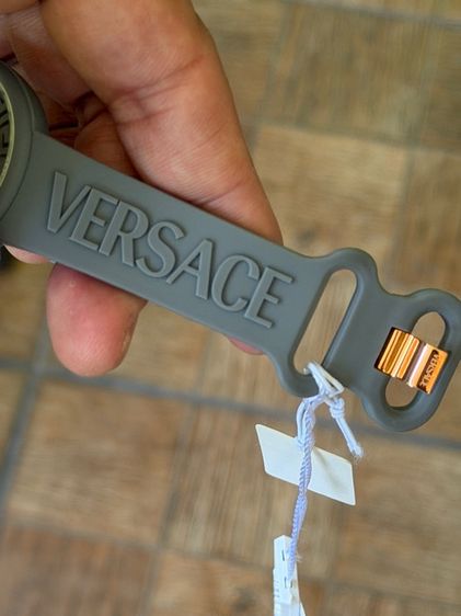 VERSACE VE8J00124 Iconic New Medusa Pop grey silicone Women's Watch NEW รูปที่ 13