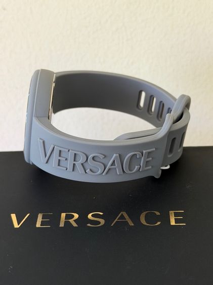 VERSACE VE8J00124 Iconic New Medusa Pop grey silicone Women's Watch NEW รูปที่ 7
