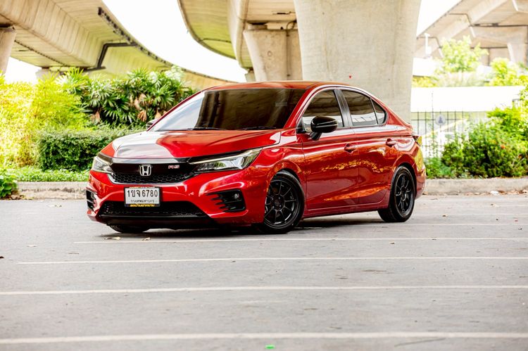 Honda City 2020 1.0 RS Sedan เบนซิน เกียร์อัตโนมัติ แดง รูปที่ 3