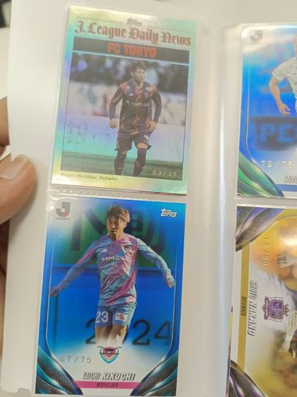 การ์ดบอล J.league runnumber ยกแฟ้ม รูปที่ 6