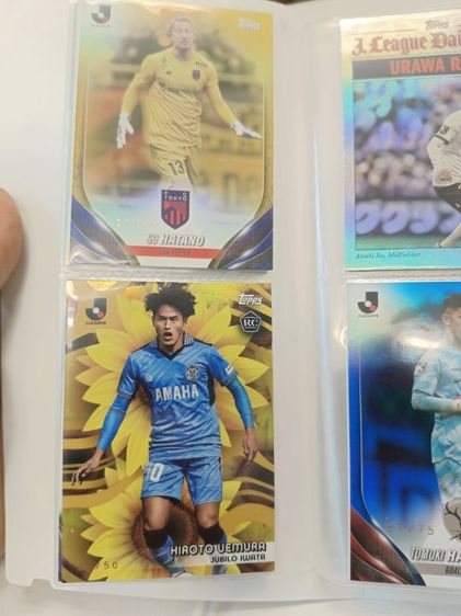 การ์ดบอล J.league runnumber ยกแฟ้ม รูปที่ 8