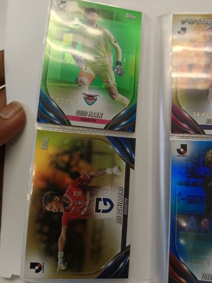 การ์ดบอล J.league runnumber ยกแฟ้ม รูปที่ 3