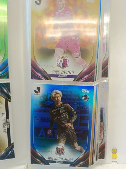 การ์ดบอล J.league runnumber ยกแฟ้ม รูปที่ 5