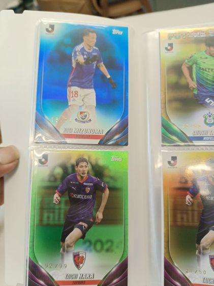 การ์ดบอล J.league runnumber ยกแฟ้ม รูปที่ 10