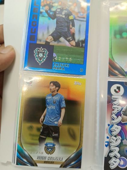 การ์ดบอล J.league runnumber ยกแฟ้ม รูปที่ 11