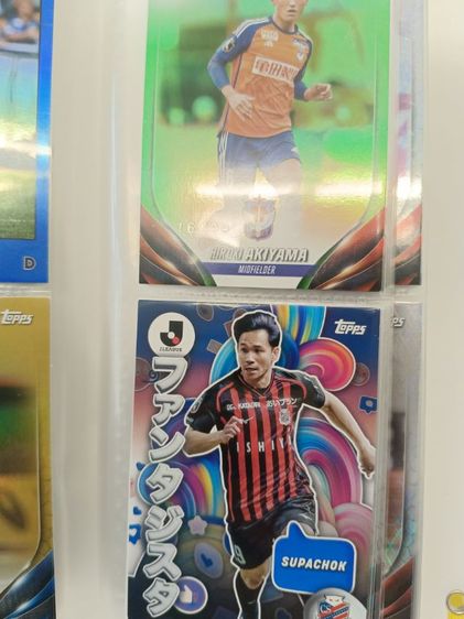 การ์ดบอล J.league runnumber ยกแฟ้ม รูปที่ 13