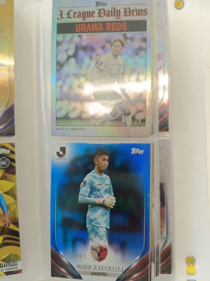 การ์ดบอล J.league runnumber ยกแฟ้ม รูปที่ 9
