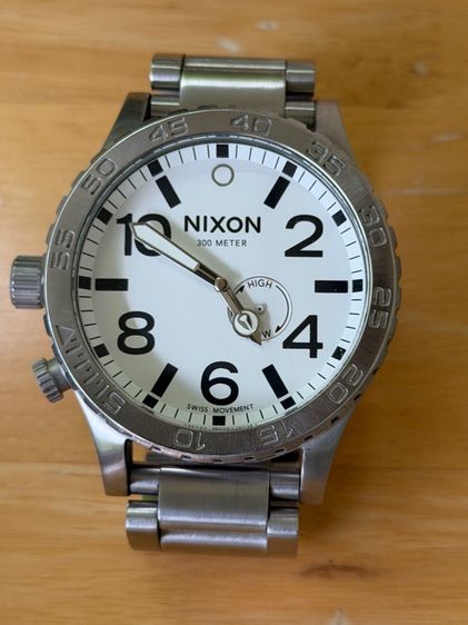 ขาว อื่นๆ NIXON A0571100 Men’s Watch Simplify 51-30 Tide White Dial 300M 