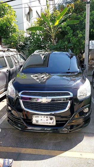 Chevrolet Spin 2013 1.5 LTZ Utility-car เบนซิน LPG เกียร์อัตโนมัติ ดำ รูปที่ 4