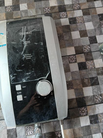 ขายเครื่องทำน้ำอุ่น Turbora 5500E Series Silver กำลังไฟ 5.5 kw 220V 50Hz 