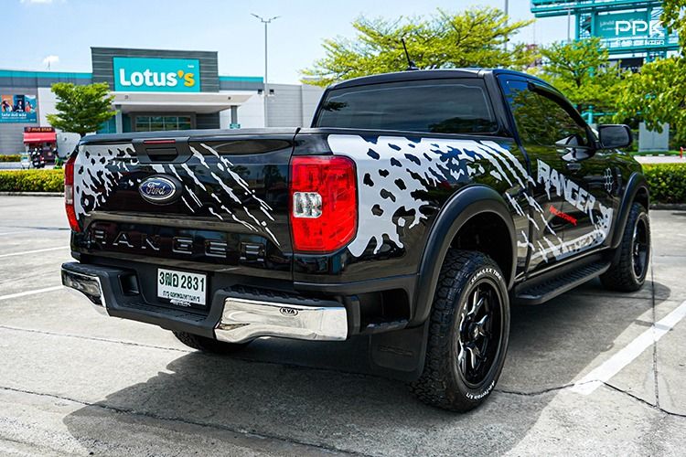 Ford Ranger 2024 2.0 Hi-Rider XL+ Pickup ดีเซล ไม่ติดแก๊ส เกียร์ธรรมดา ดำ รูปที่ 4