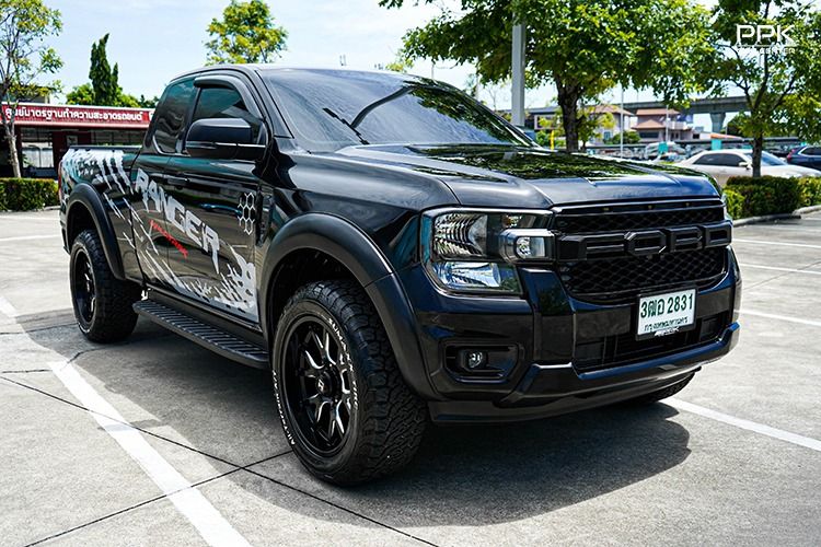 Ford Ranger 2024 2.0 Hi-Rider XL+ Pickup ดีเซล ไม่ติดแก๊ส เกียร์ธรรมดา ดำ รูปที่ 3