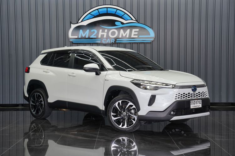 Toyota Corolla Cross 2024 1.8 HEV Premium Utility-car ไฮบริด เกียร์อัตโนมัติ ขาว รูปที่ 3