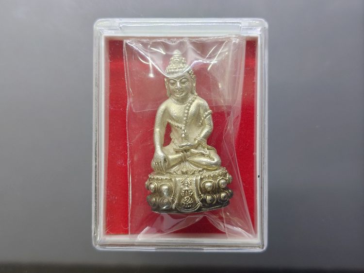 พระกริ่งคุ้มเกล้า หน้าไทย (ศิรากาศ) เนื้อเงิน หายาก พ.ศ.2522 สภาพสวย ผิวเดิมๆ รูปที่ 7