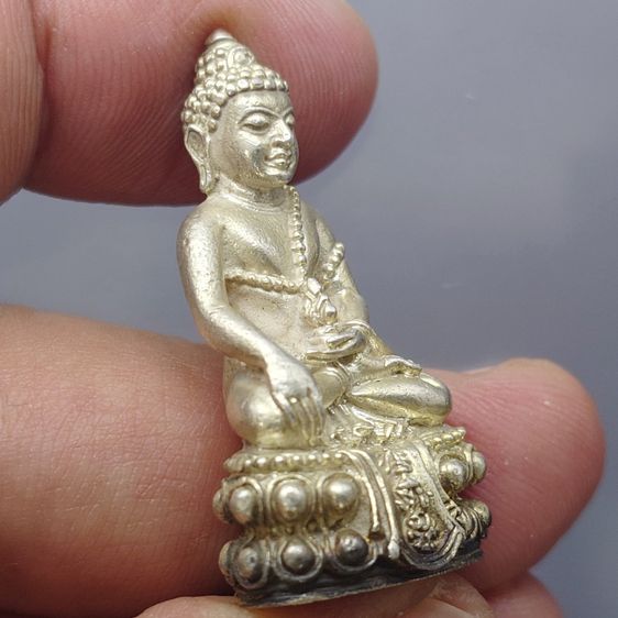 พระกริ่งคุ้มเกล้า หน้าไทย (ศิรากาศ) เนื้อเงิน หายาก พ.ศ.2522 สภาพสวย ผิวเดิมๆ รูปที่ 3