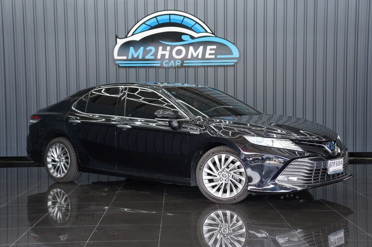 Toyota Camry 2020 2.5 HV Premium Sedan ไฮบริด เกียร์อัตโนมัติ ดำ รูปที่ 3