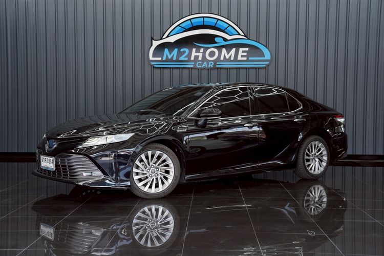 Toyota Camry 2020 2.5 HV Premium Sedan ไฮบริด เกียร์อัตโนมัติ ดำ
