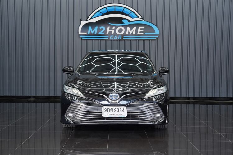 Toyota Camry 2020 2.5 HV Premium Sedan ไฮบริด เกียร์อัตโนมัติ ดำ รูปที่ 2
