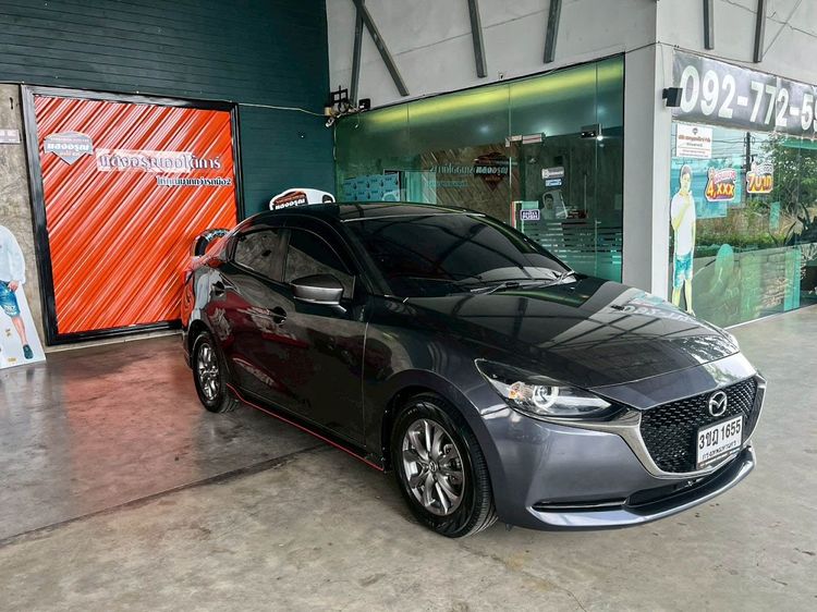 Mazda Mazda 2 2022 1.3 C Sedan เบนซิน ไม่ติดแก๊ส เกียร์อัตโนมัติ เทา รูปที่ 3