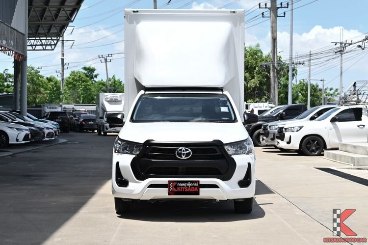 Toyota Hilux Revo 2020 2.4 Entry Pickup ดีเซล ไม่ติดแก๊ส เกียร์ธรรมดา ขาว รูปที่ 2