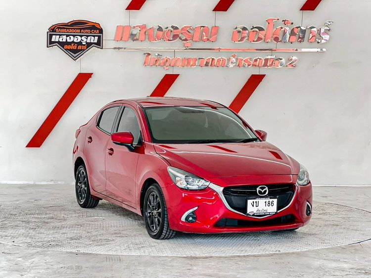 Mazda Mazda 2 2018 1.3 High Connect Sedan เบนซิน ไม่ติดแก๊ส เกียร์อัตโนมัติ แดง รูปที่ 3
