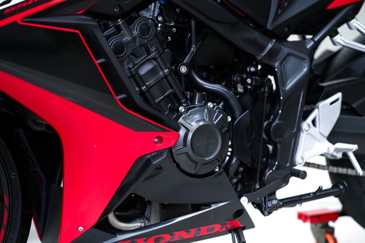 HONDA CBR 650R สีแดง ปี2023 วิ่งน้อย 3,200km ไมล์แท้ มือเดียว ท่อ BURNOUT รถสวยมากไม่มีชนไม่มีล้ม รูปที่ 12