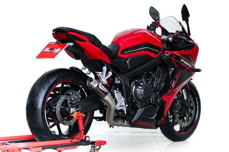 HONDA CBR 650R สีแดง ปี2023 วิ่งน้อย 3,200km ไมล์แท้ มือเดียว ท่อ BURNOUT รถสวยมากไม่มีชนไม่มีล้ม รูปที่ 5