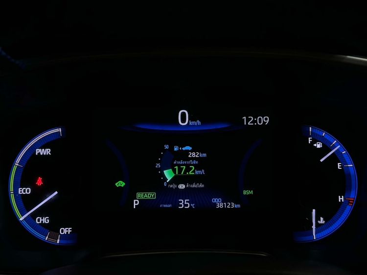 Toyota Altis 2021 1.8 Hybrid Premium Sedan ไฮบริด ไม่ติดแก๊ส เกียร์อัตโนมัติ ขาว รูปที่ 3